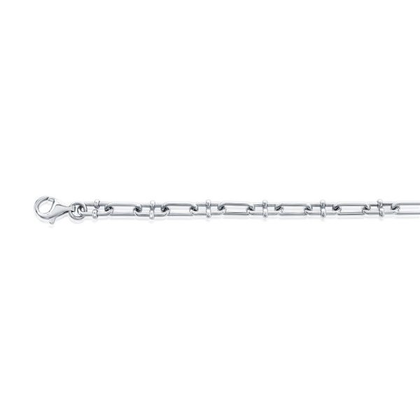 Sterling Silver, Paperclip Design Bracelet