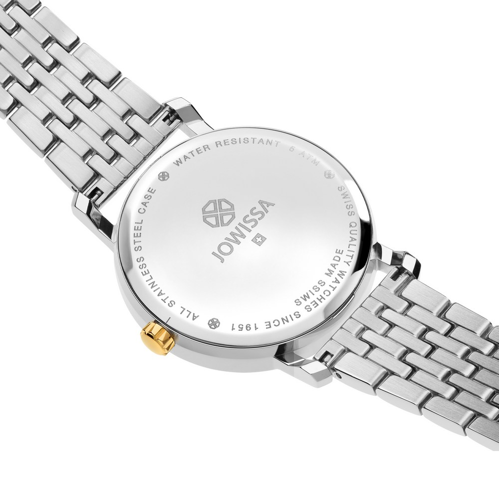 MAGNO, Two-Tone Swiss Quartz Watch, 20mm Band - White Dial | MSRP: $349.90