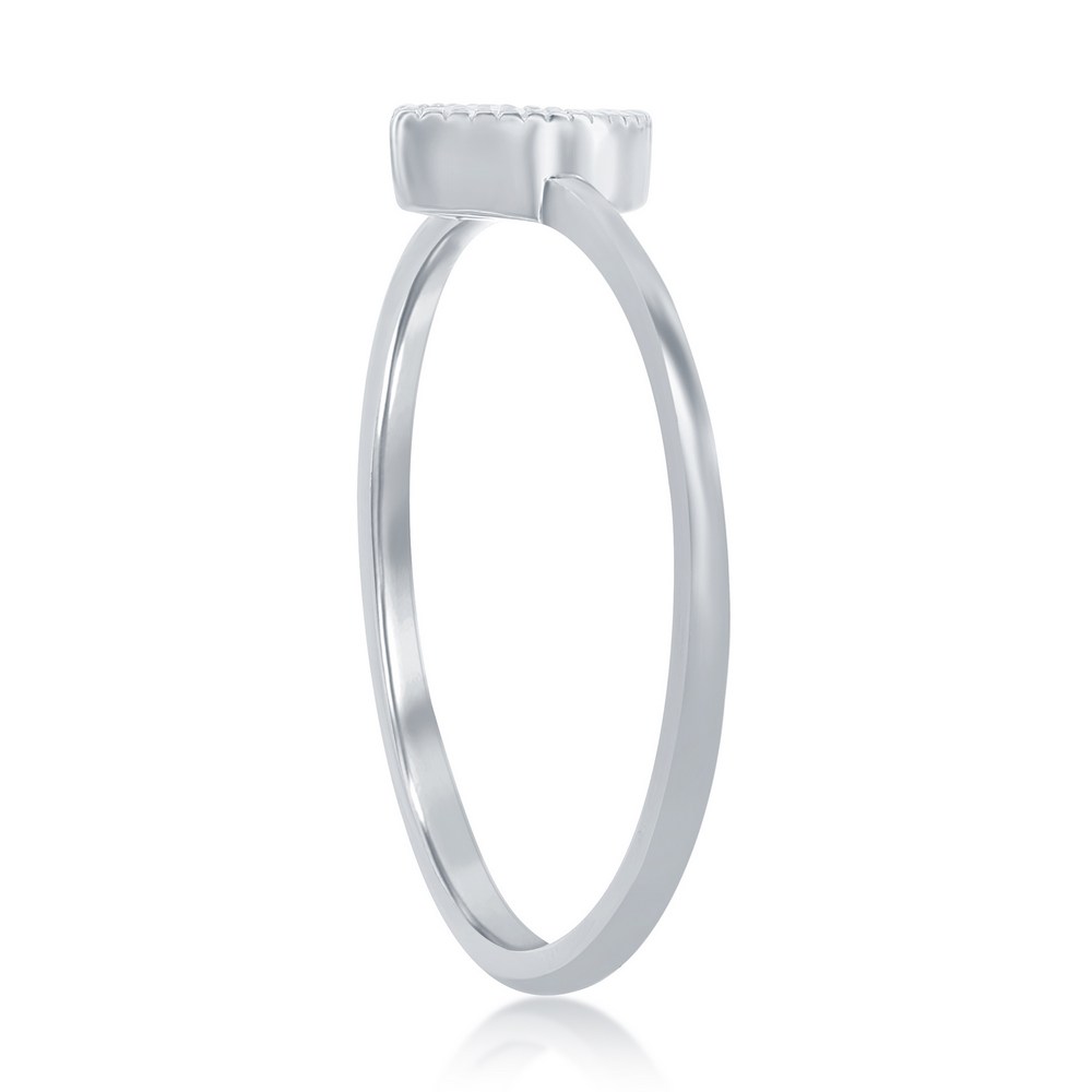 Sterling Silver Marquise CZ Ring